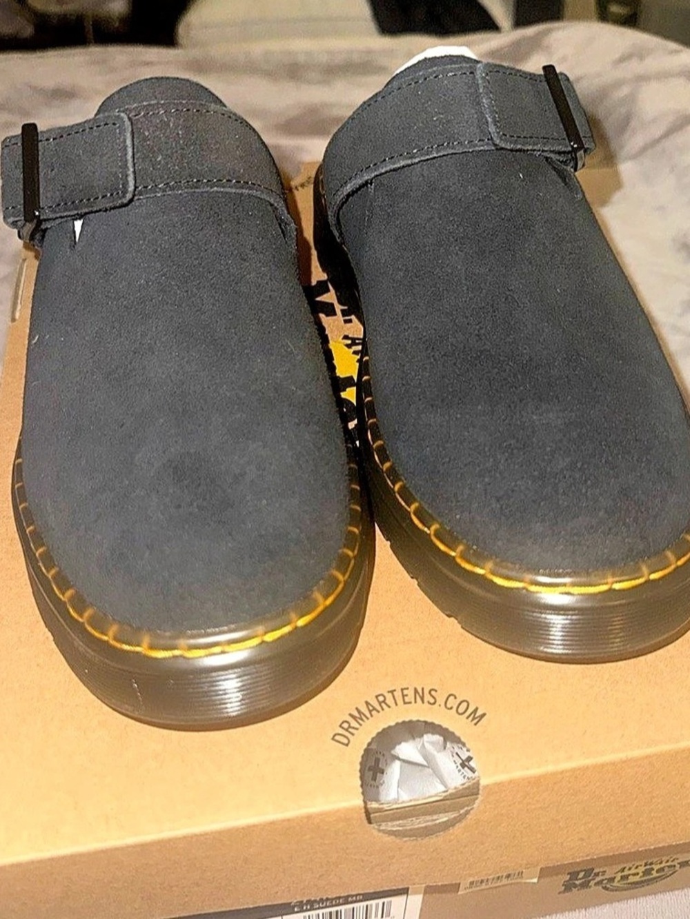 Dr. Martens Carlson Suede Clogs